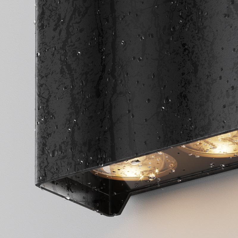 Светильник 13 см, 15W, 3000K, Maytoni Shell O570WL-L20B3K, черный