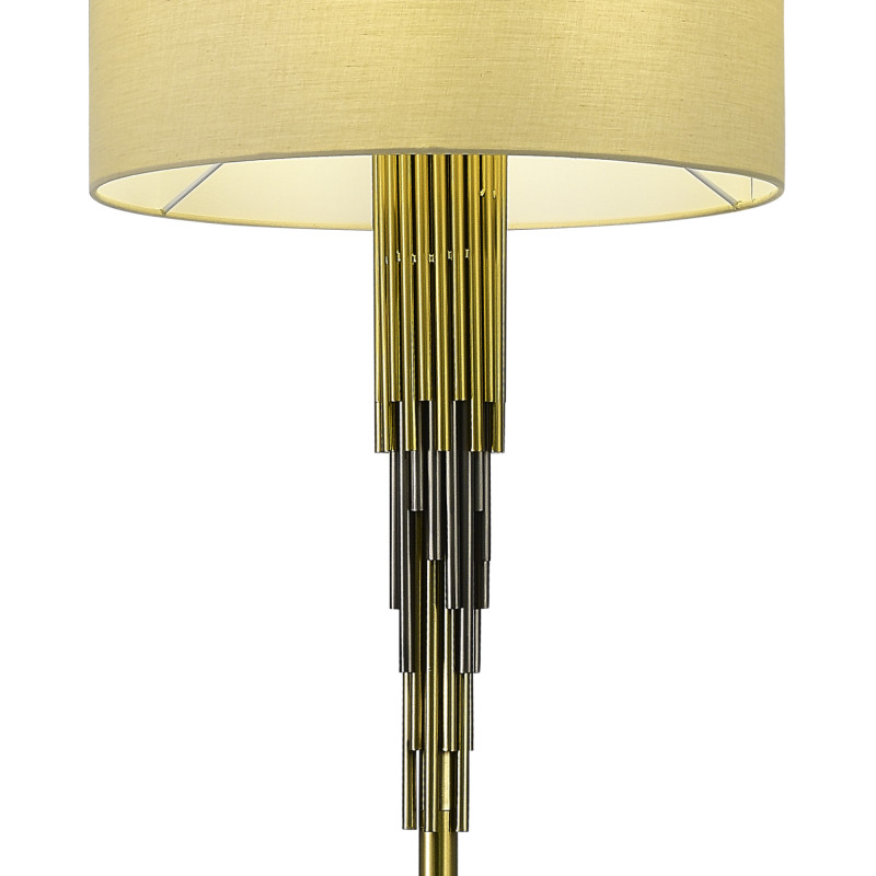 Торшер 43*180 см, 1*E14, 42W, ST-Luce GLORIA SL1638.305.01 латунный