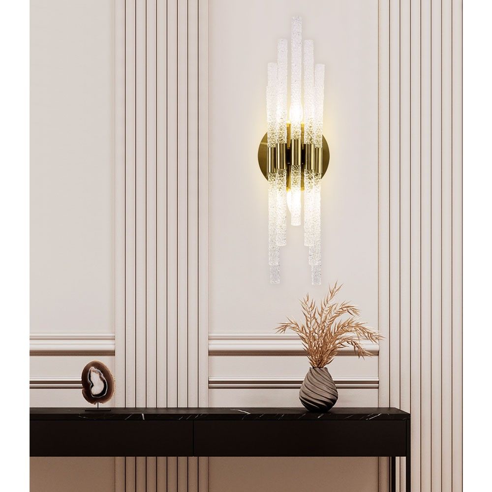 Бра 18*10*60 см, Е14 2x40W, Латунь MODELUX ML.536.02 BS