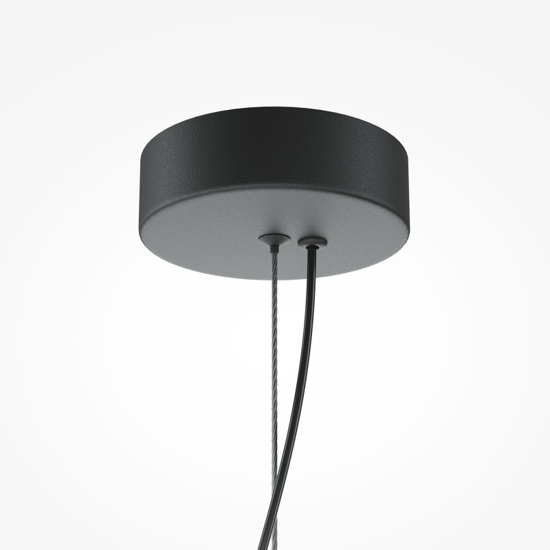 Подвесной светильник 93*12*312 см, LED, 20W, 3000К, Maytoni FLAT MOD296PL-L20BC3K черный