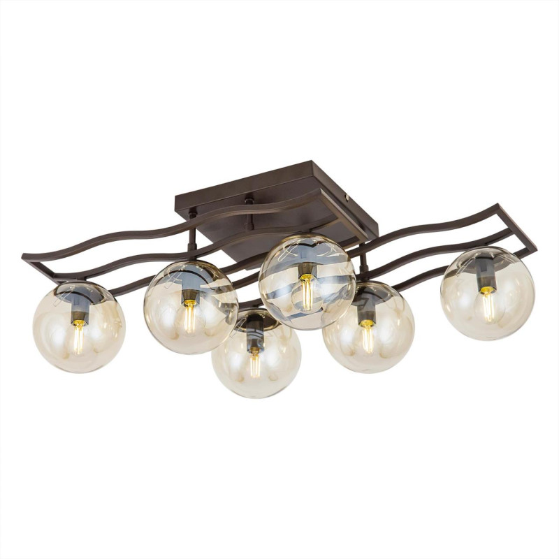 Светильник Citilux Бриз CL106265, коричневый