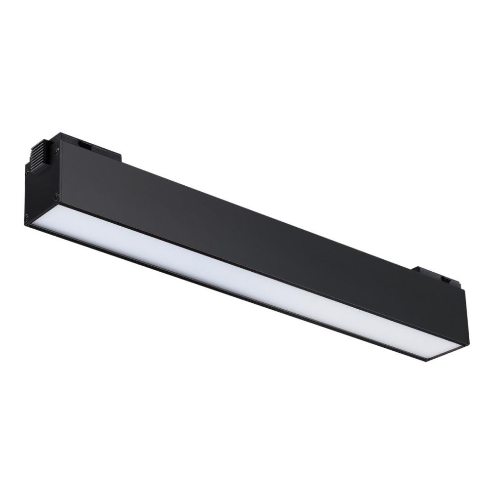 Трековый светодиодный светильник Novotech Kit 358517, 12W LED, 4000K, черный