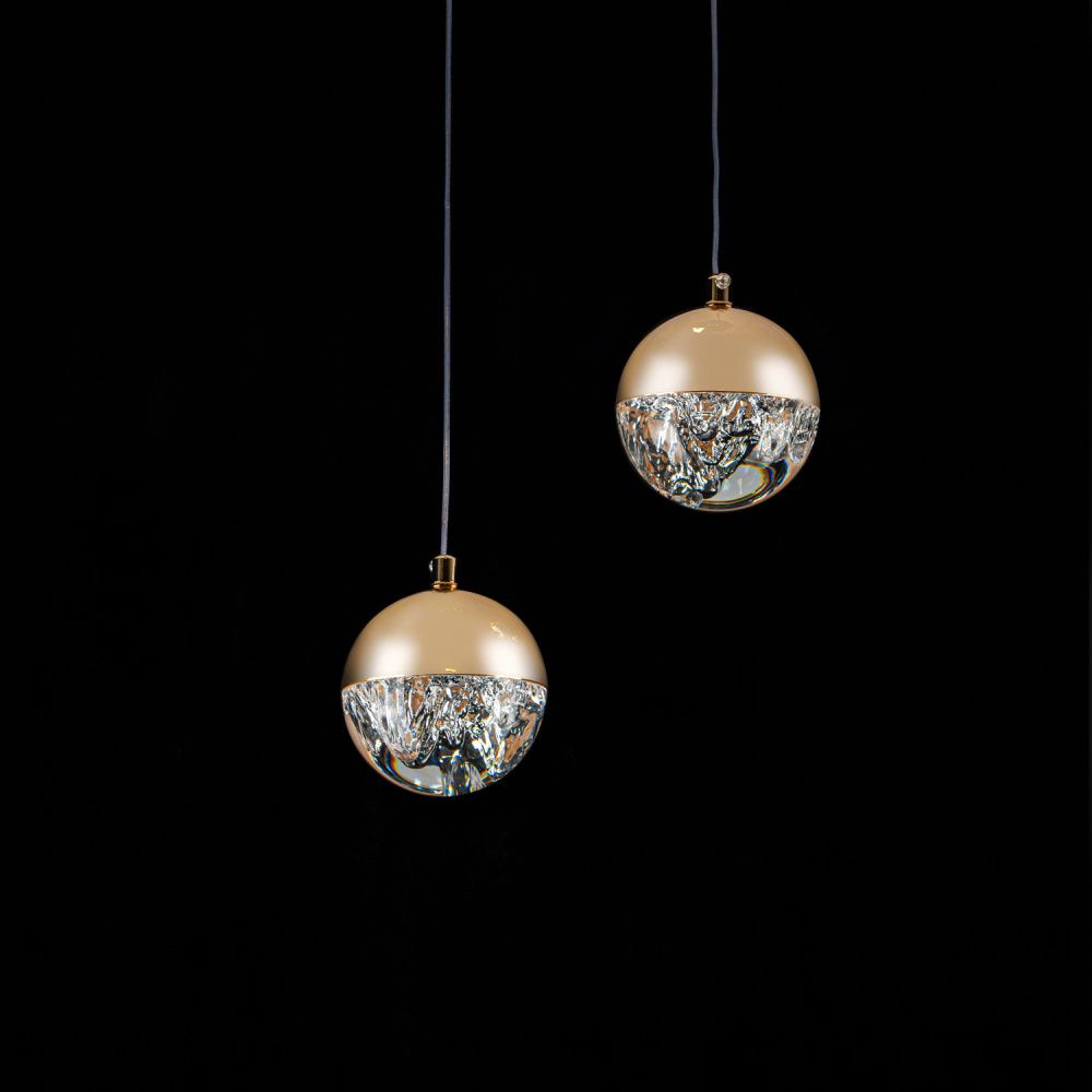 Светильник *20* см, LED*13W, 3000-6000K, Modestyle  MS.2345.2 GD, Золото