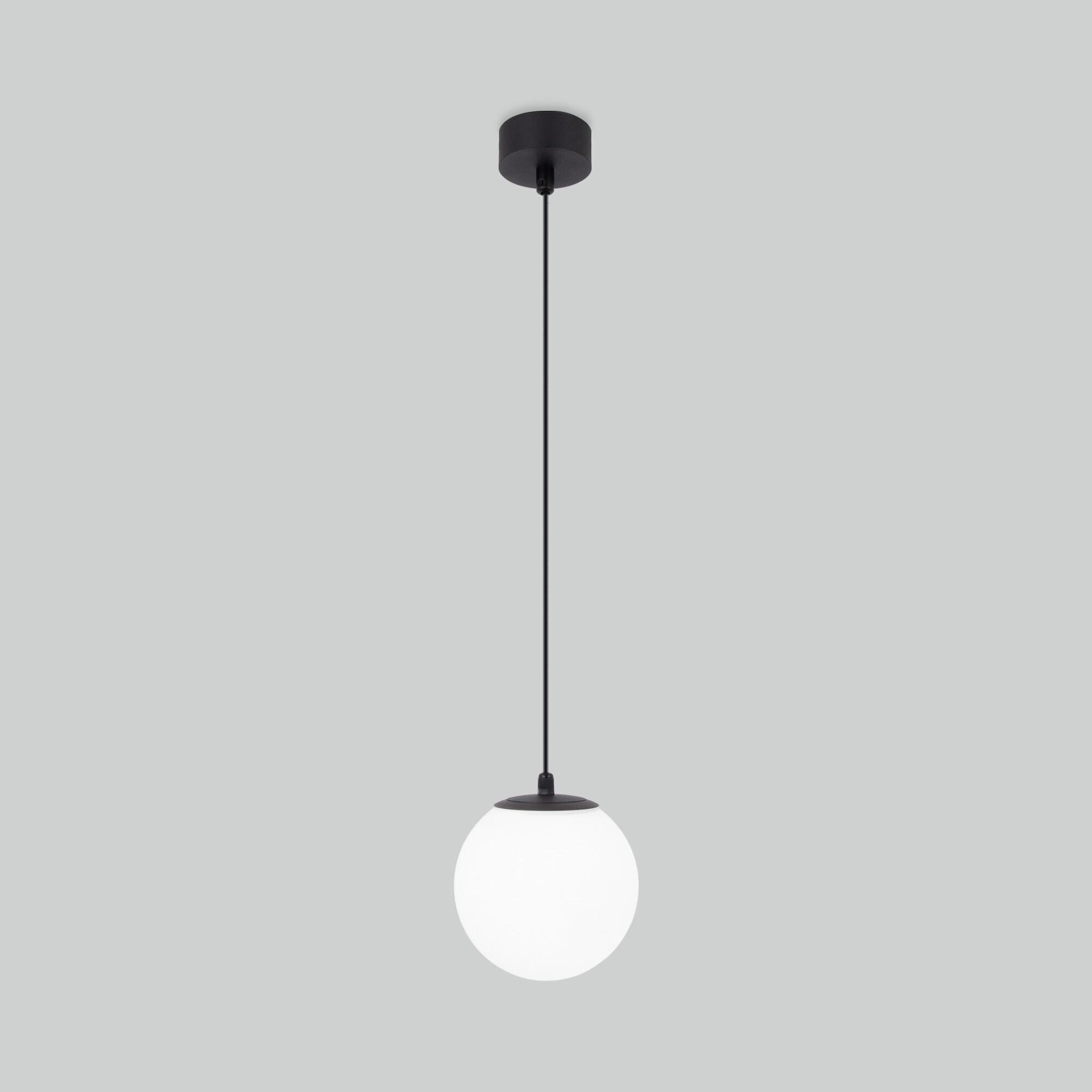 Светильник садово-парковый со стеклянным плафоном Sfera H 35158/H черный Elektrostandard