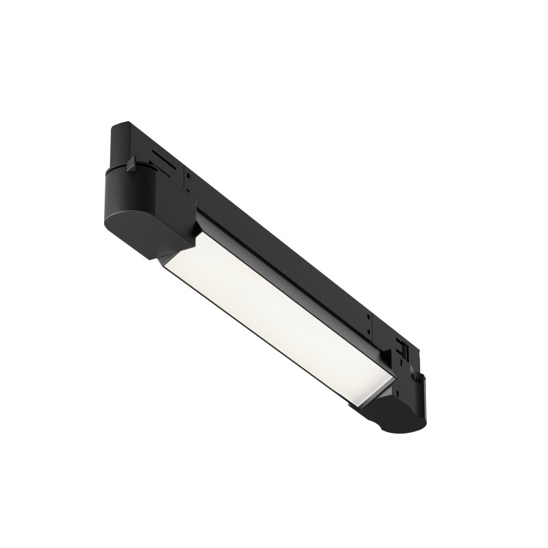 Трековый трехфазный светильник 38 см, 10W, 4000K, Maytoni Basis TR196-3-10W4K-B, черный