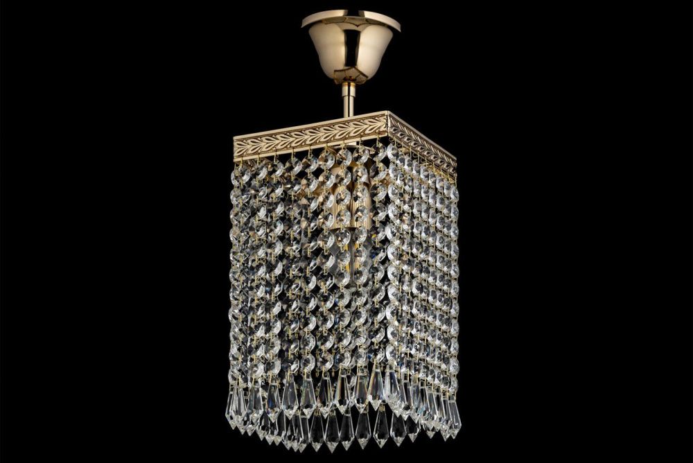 Люстра *14*38 см, 1*E27*60W, Dio D`arte Cremono Gold Cremono E 1.3.14.100 G, Золото