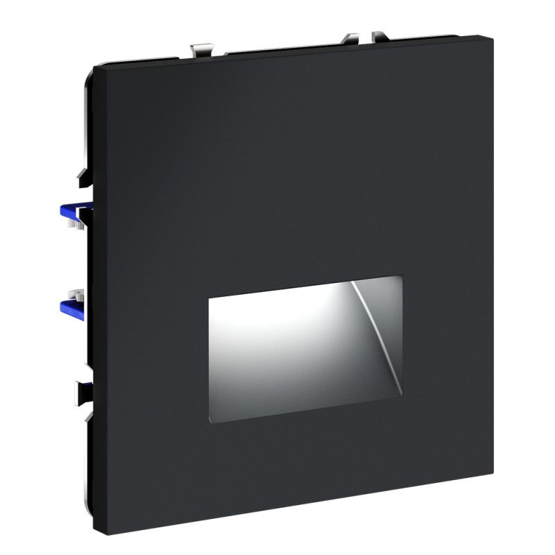 Подсветка светодиодная встраиваемая Voltum S70, графит пластик Soft touch VLS070607