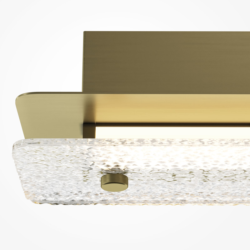 Бра 80*7*8 см, LED*23W, 3000 К, Maya P091WL-L21G3K Maytoni, Золото