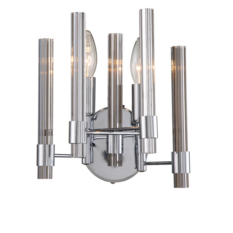 Бра 24 см, Indigo Favara V000459, хром, 11040/2W Chrome