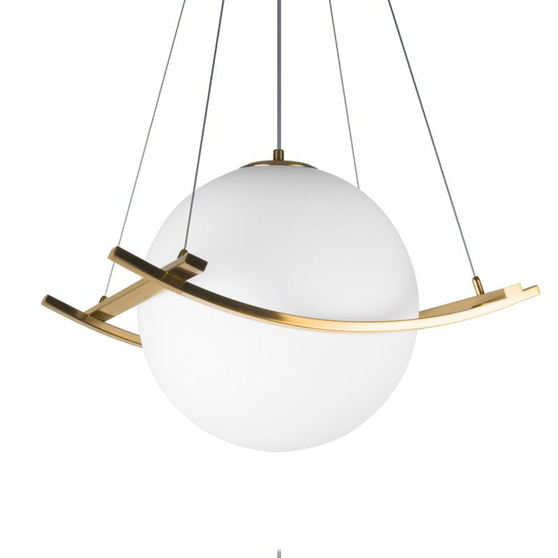 Подвесной светильник 43*43*-32,5 см, 1*E27*40W, LOFT IT Swing 10424/300, бронзовый