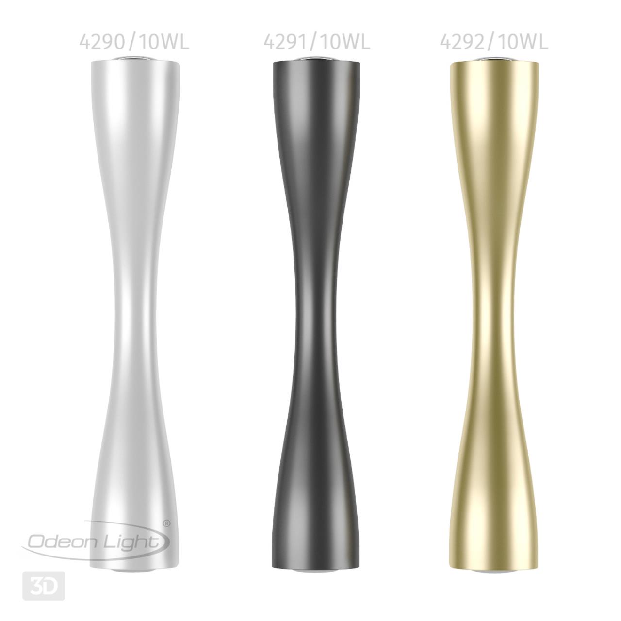 Настенный светодиодный светильник Odeon Light Anika 4290/10WL Белый