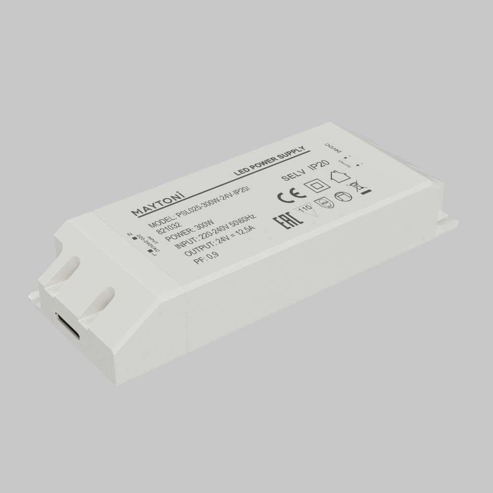 Источник напряжения PSL025 24V 300W IP20 821032 Maytoni Led Strip
