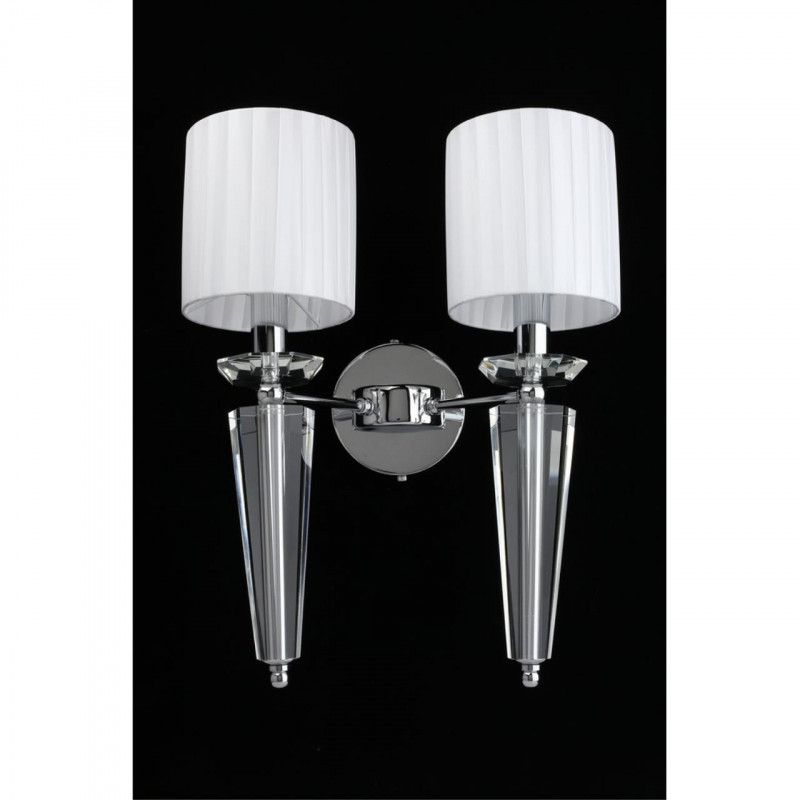 Бра 21*33*44 см, E14, 40W, Aployt Rosia APL.718.01.02, хром