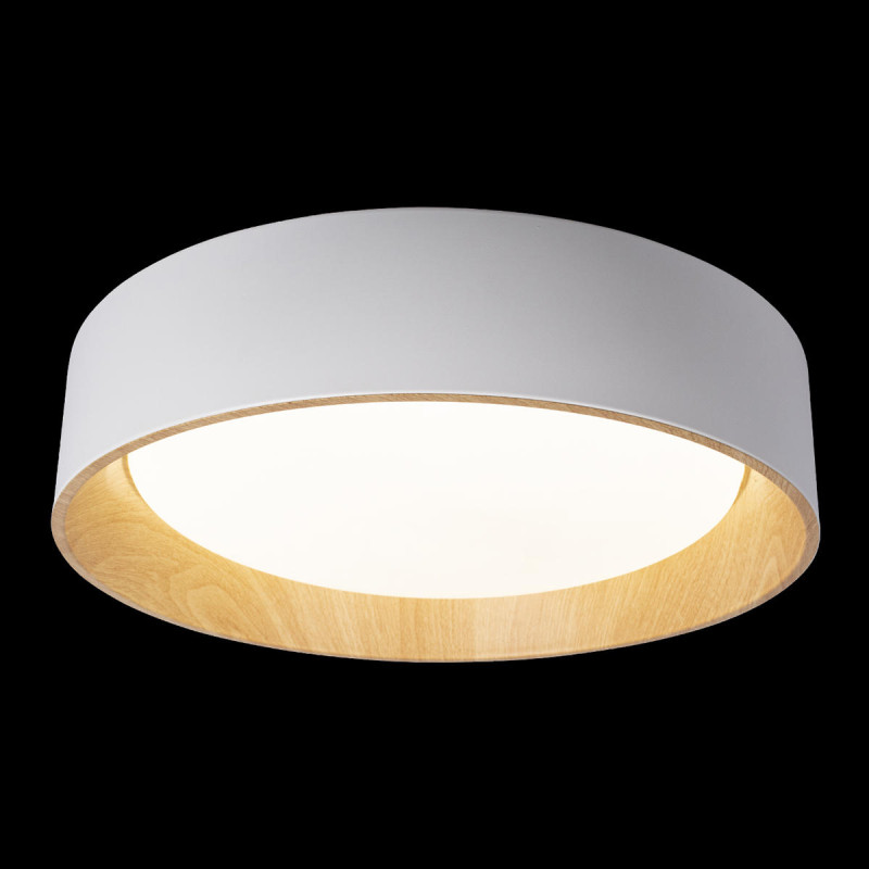 Светильник 45 см, 1*LED*36W, 4000К Loft It 10202 White Coin, Белый
