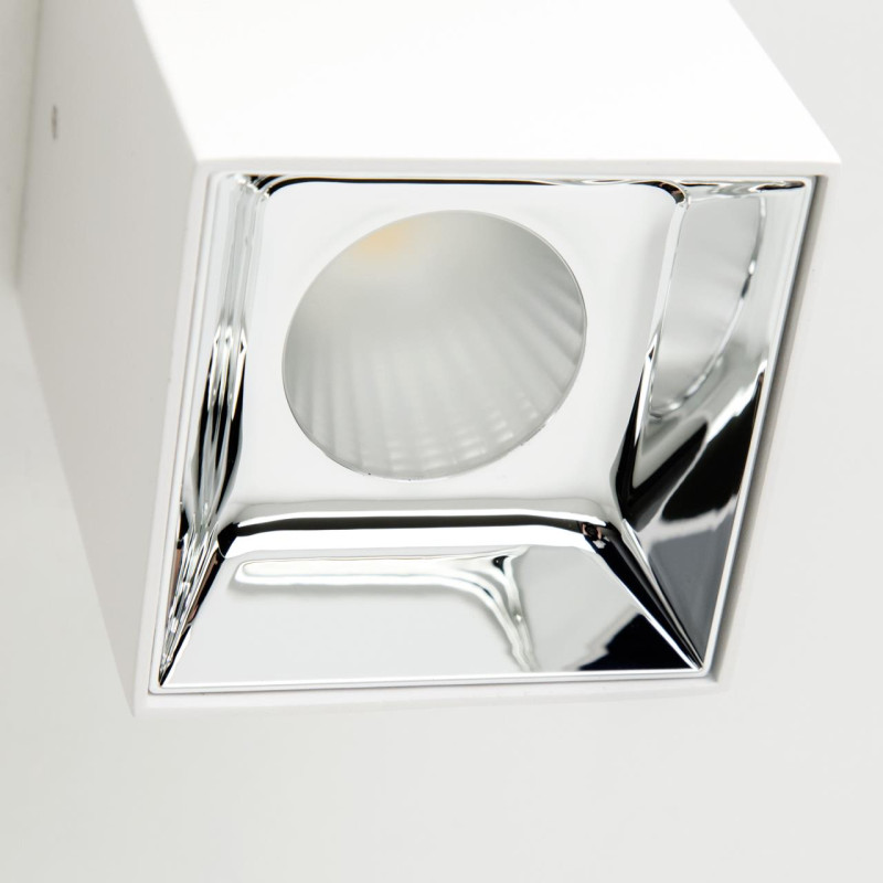 Светильник 8*8 см, 12W LED, 3500K, Citilux Старк CL7440202, белый-хром