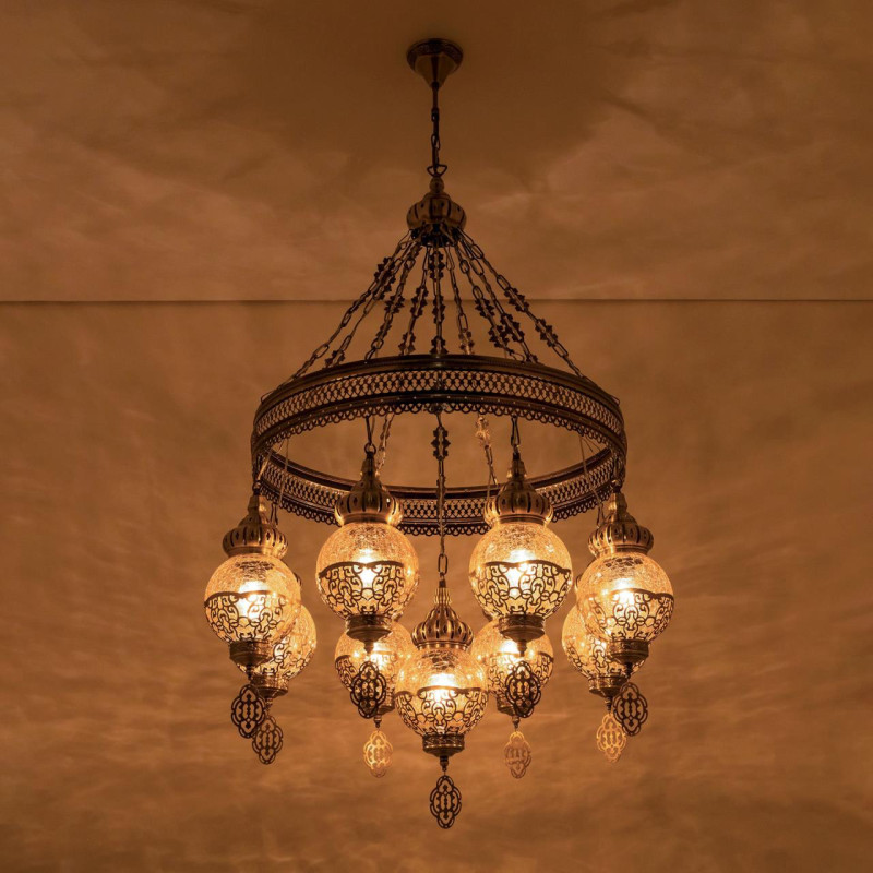Люстра 80 см Citilux Каир CL419183 бронза