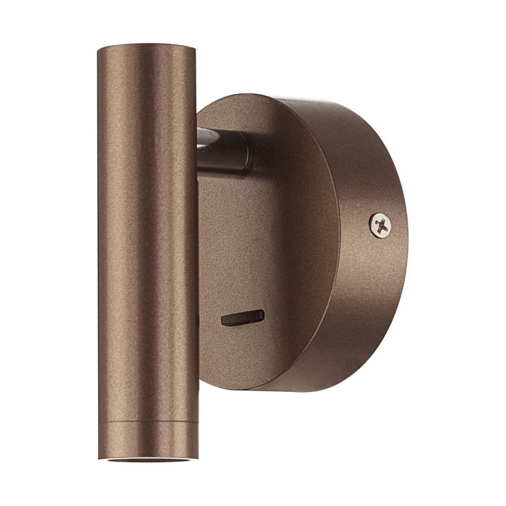 Светильник 11 см, 3W, 3000K, Citilux DEKART CL704103, коричневый