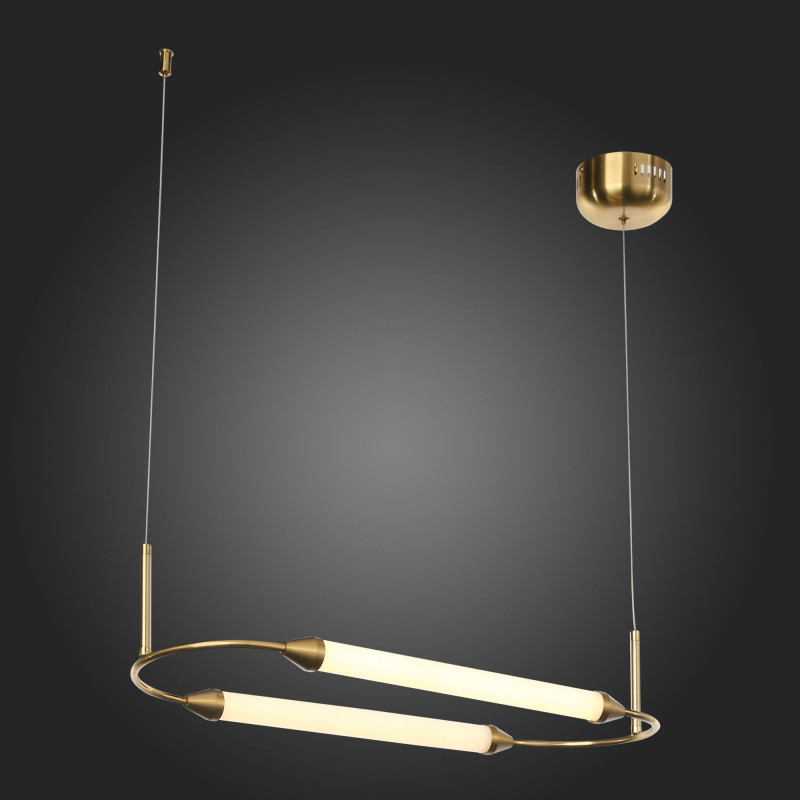 Подвес 68*24 см, 20W 3000K ST LUCE OLBIA SL6004.313.02 Латунь