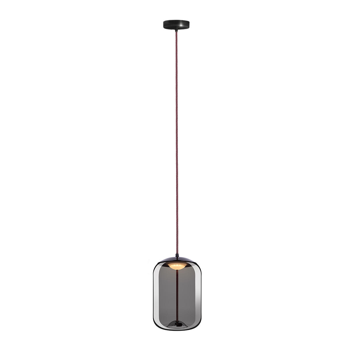 Подвесной светильник 12*22 см, 1*LED*5W LOFT IT Knot 8134-C mini черный