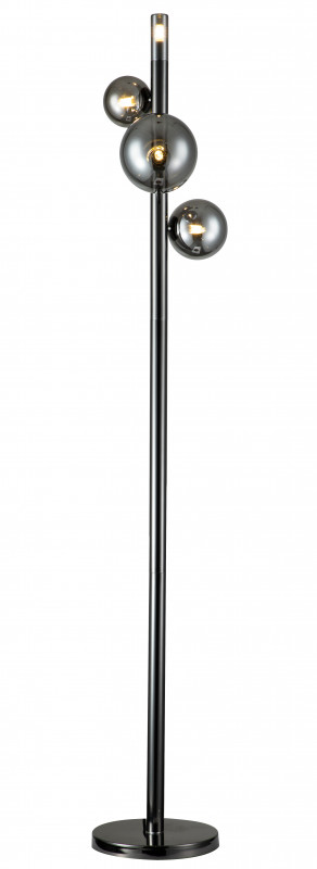 Напольный светильник 250*250*1625 мм, 4*G9 чёрный Indigo Canto V000244, 11026/4F Black
