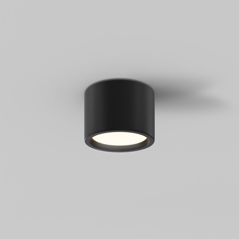 Светильник 11 см, 10W, 3000K, Maytoni C090CL-10W3K-B, черный