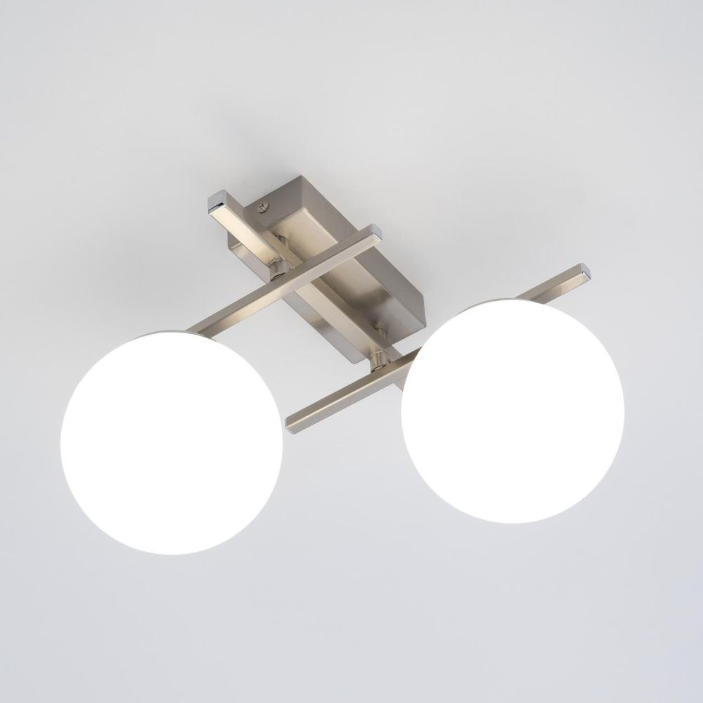 Светильник потолочный 41*32*-23 см, *LED*24W, 3000-4000-5500K, Citilux Dorsy CL223121, Матовый хром