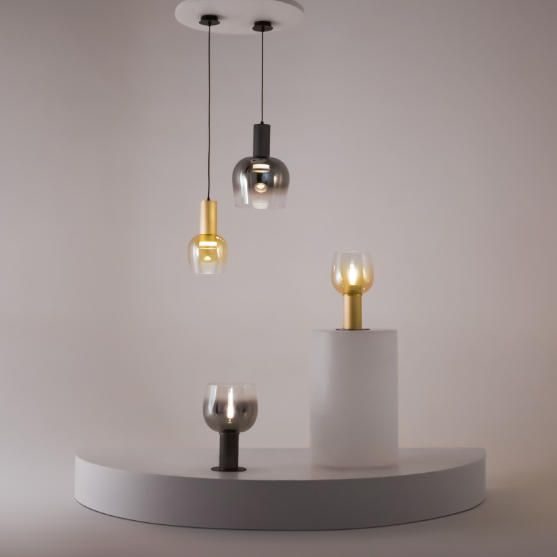 Подвесной светильник 19*19*334 см, LED, 3000К, Maytoni Smart Casual MOD414PL-L7G3K золотой