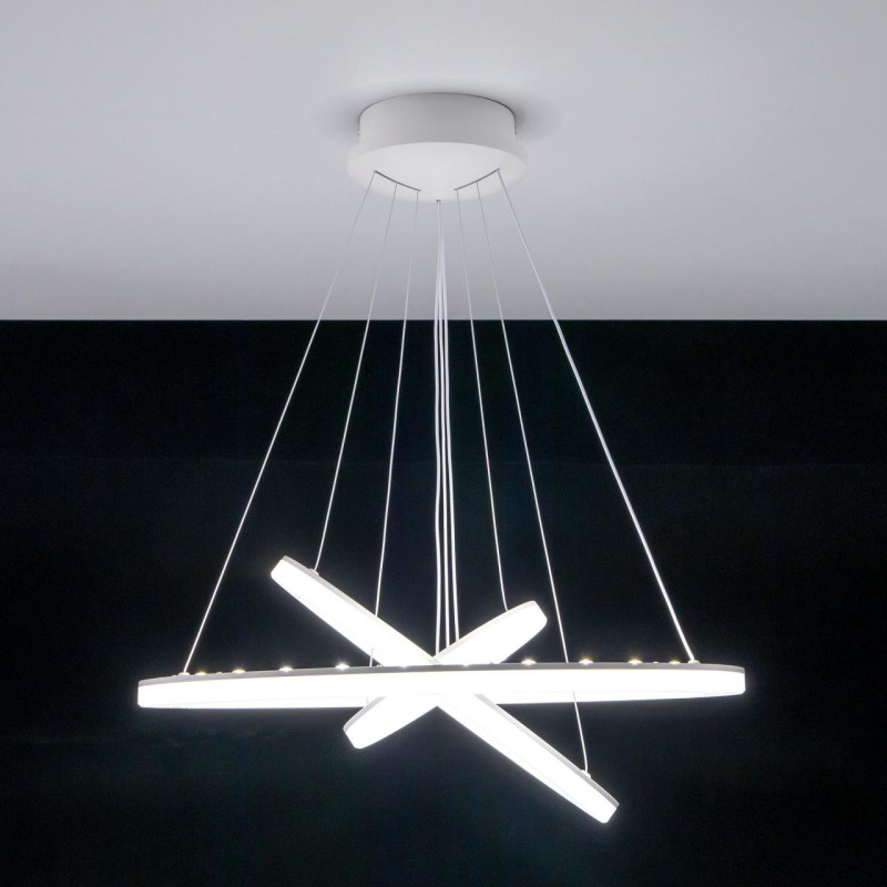 Светильник 65 см, 100W, 3000-4200K с Алисой Citilux CL710A104S Электрон Смарт белая