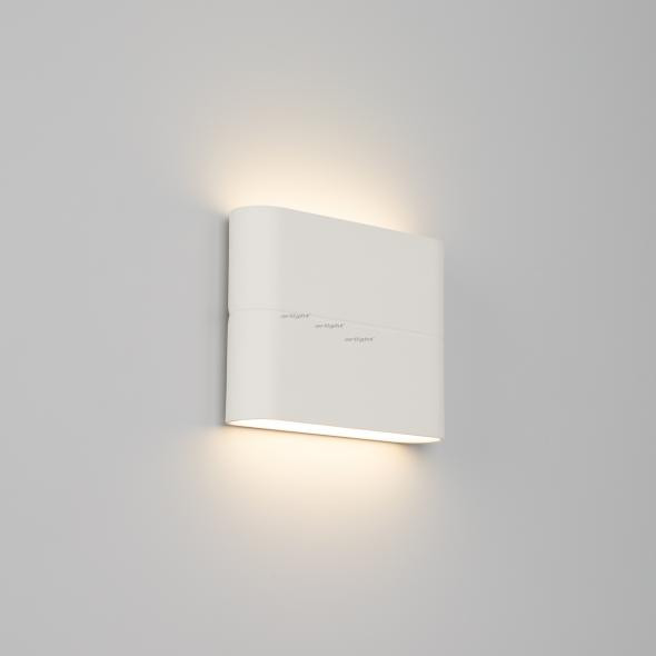 Светильник настенный Arlight 021086 11*2,8*9 см, 6W, белый (дневной)K,