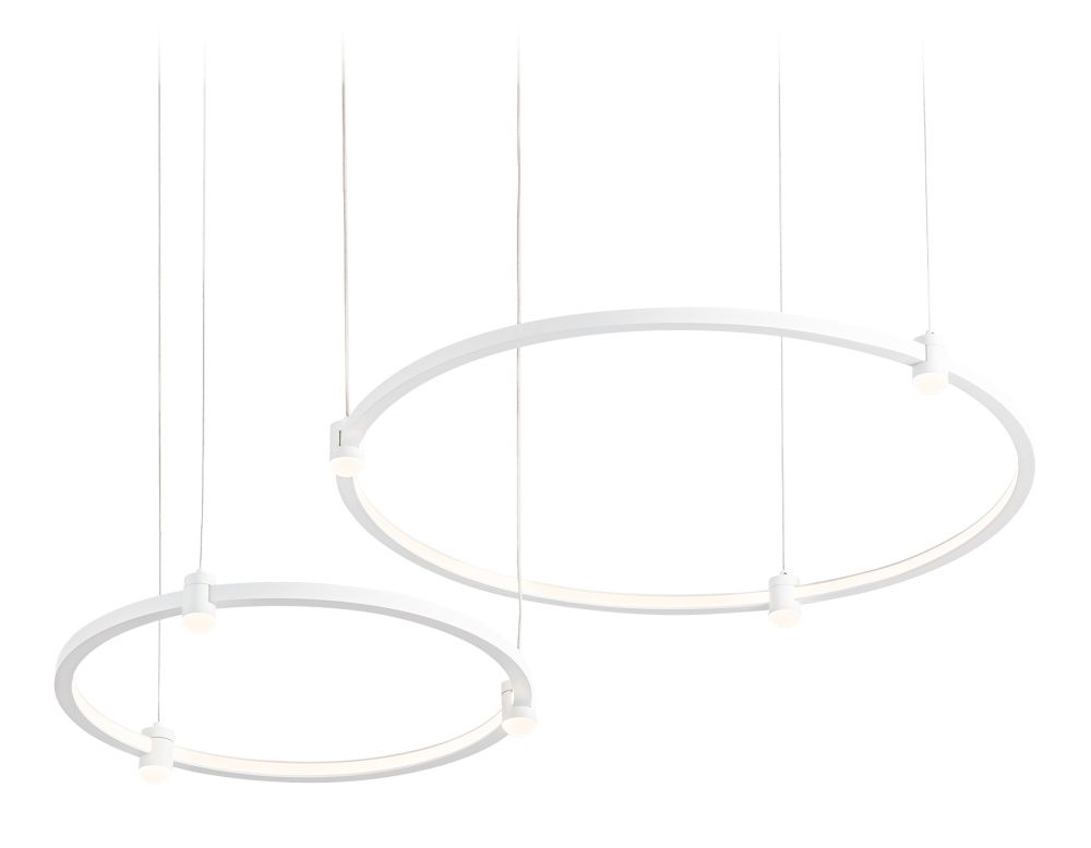 Светильник подвесной 60*100*60*130 см, LED 45W, 3000К, белый Ambrella Comfort LineTech FL5521