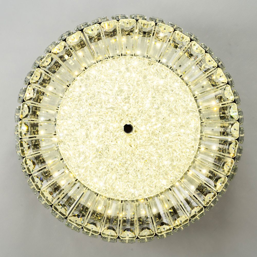Потолочный светильник 40*15 см, LED 48W, 3000-6000K MODELUX ML.2305.400 CR хром