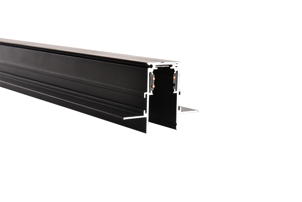 Встраиваемый трековый магнитный шинопровод L2000 x W65(25) x H50(10), мм, , SBK (матовый черный) Sfera Sveta 20AZ T2M