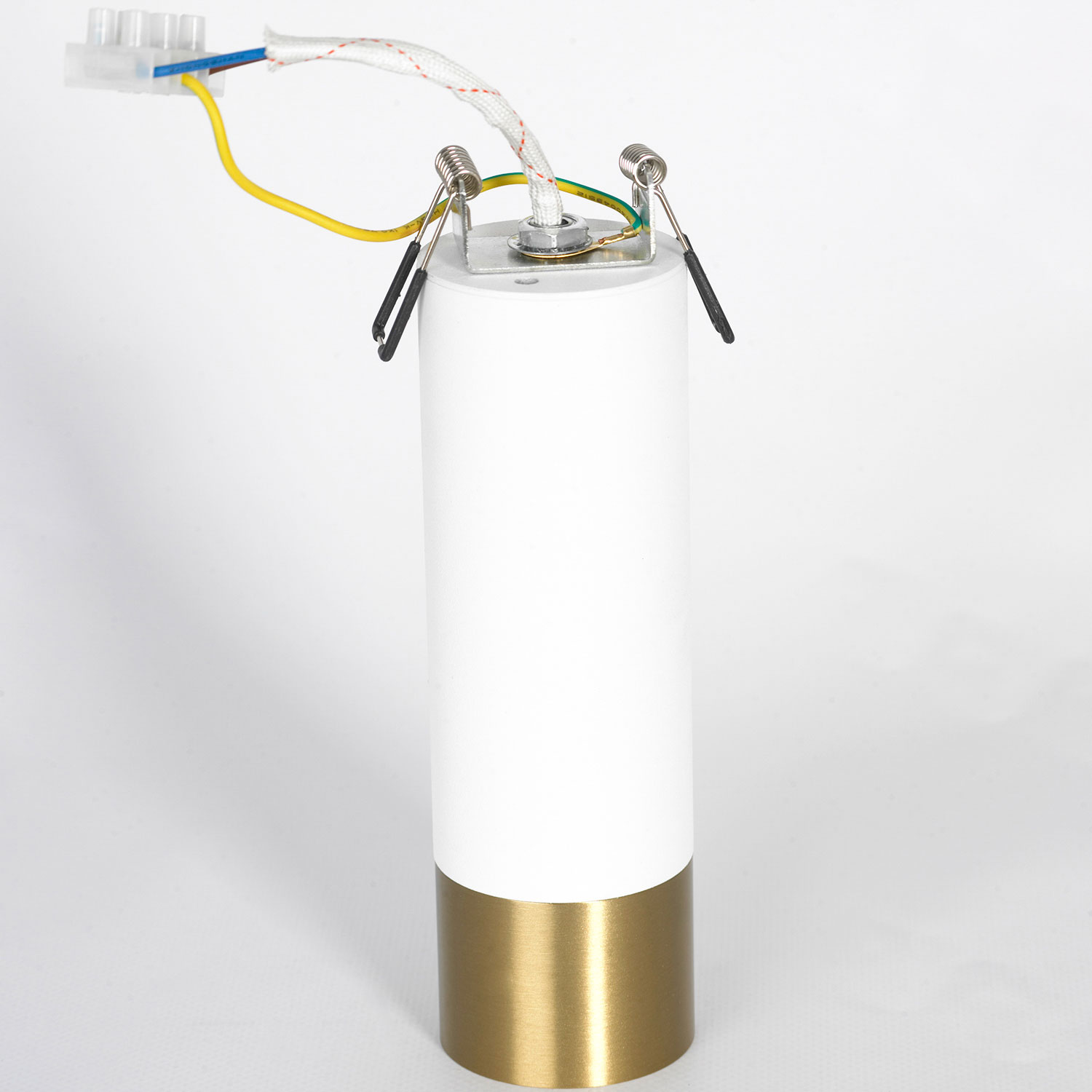 Потолочный светильник 5*17 см, 1*Gu10*50W Lussole Gilbert LSP-8831 белый/бронзовый