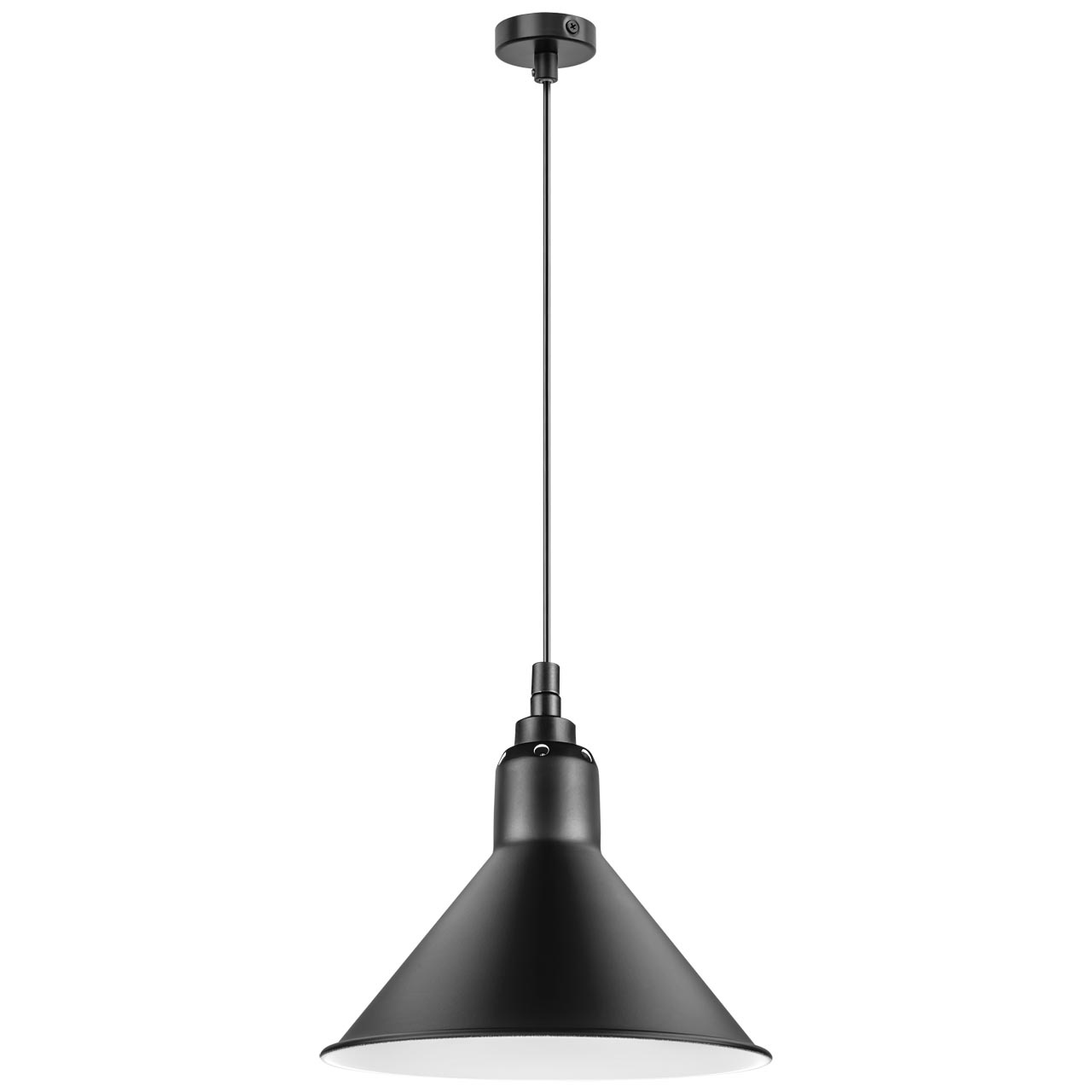 Подвесной светильник Lightstar Loft 765027, черный, диаметр 21см