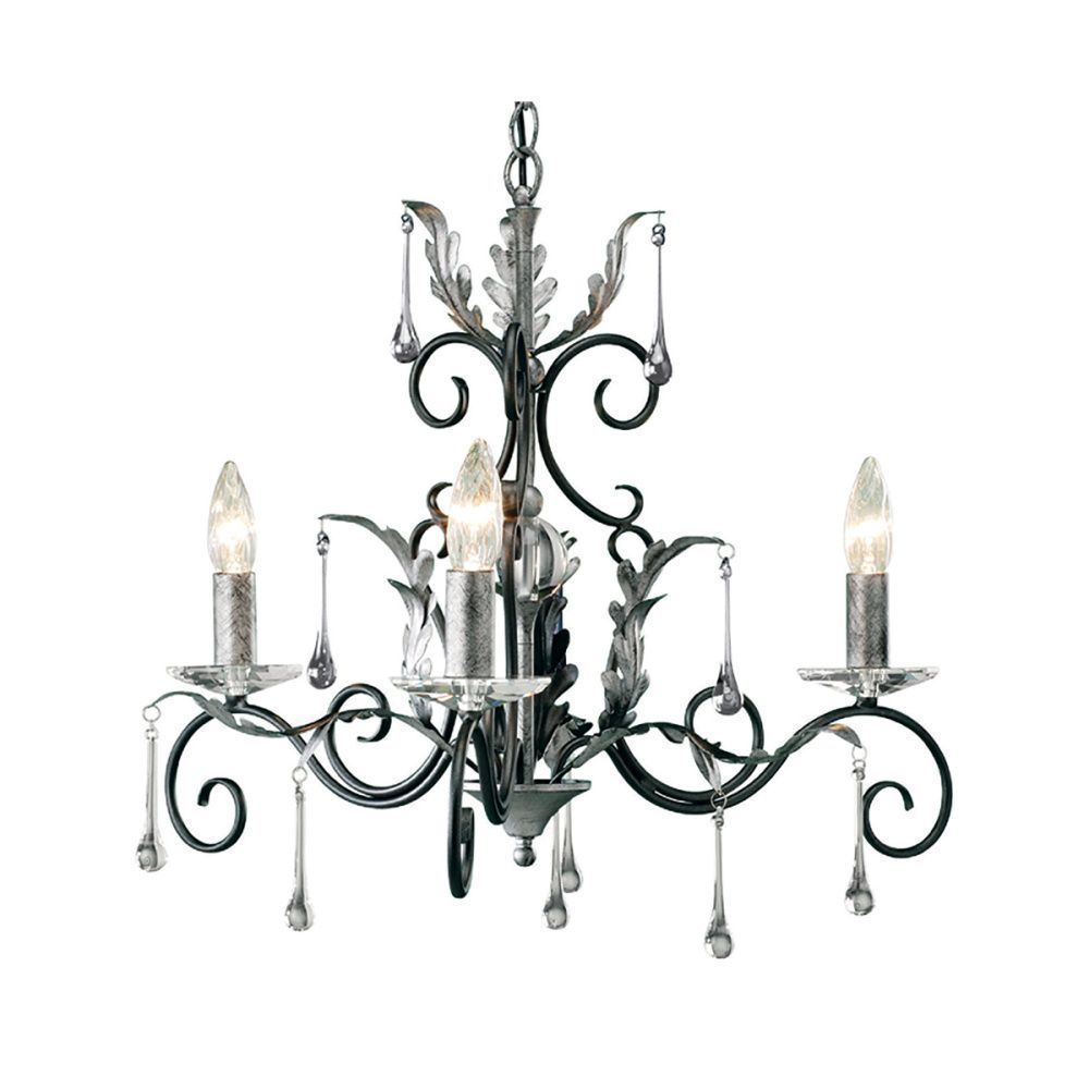 Люстра *65*64-115 см, E14*60W, Natural Concepts Elstead Lighting Amarilli KL-ALEEKA1, черный