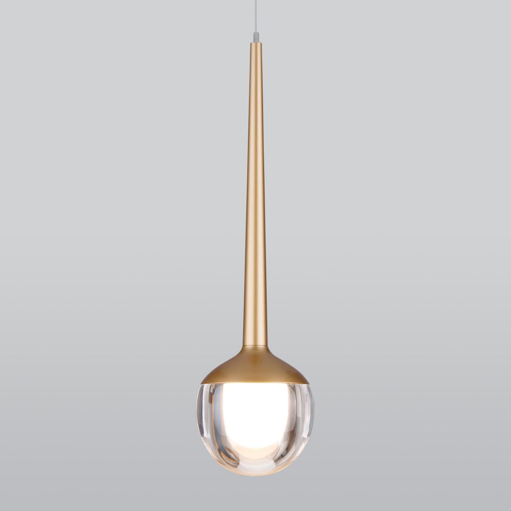 Светильник подвесной Elektrostandard DLS028, 6W LED, 4200K, золото