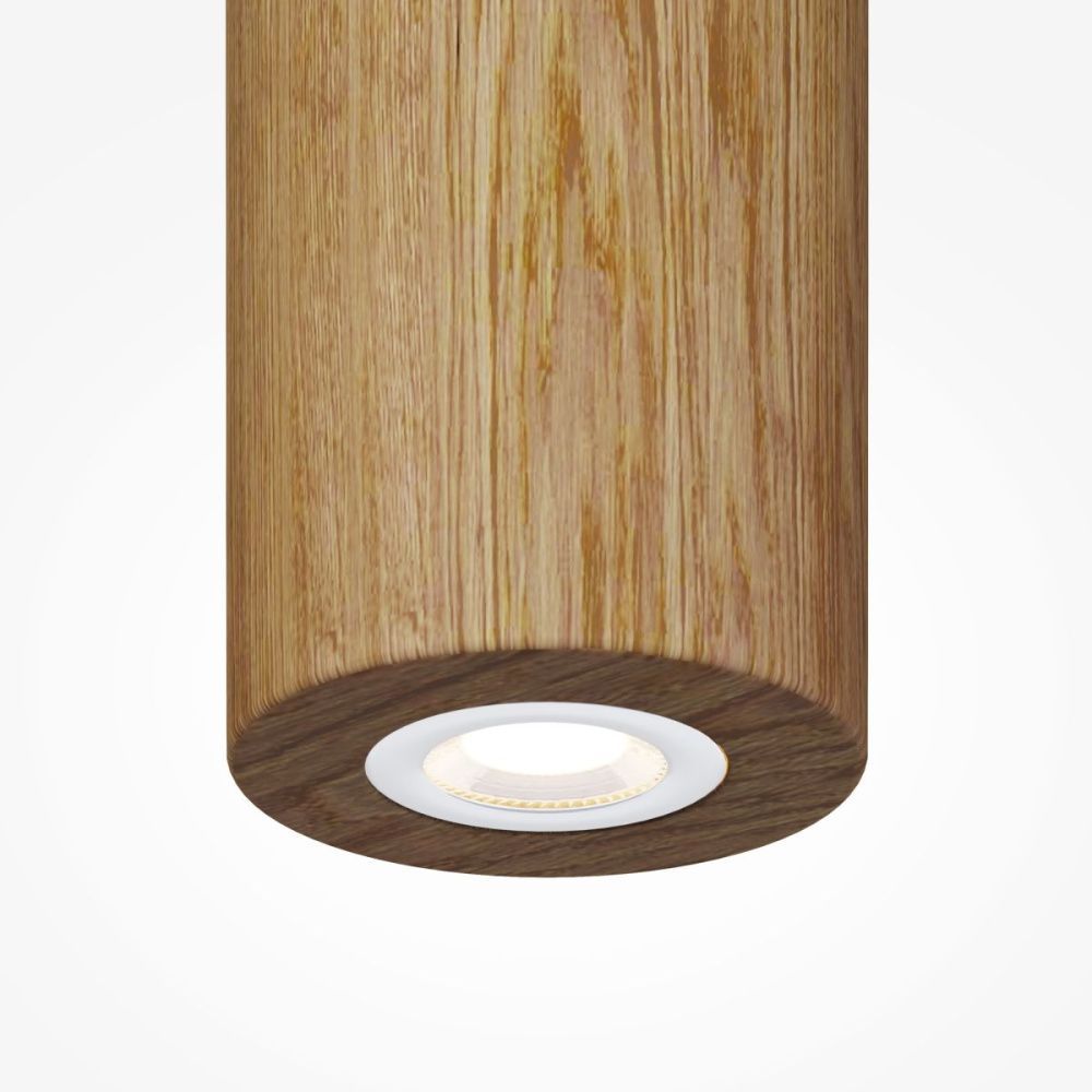 Подвесной светильник 6 см, 5W, 2700-4000K, Maytoni Basic Texture MOD461PL-L5BGK, черный-дерево