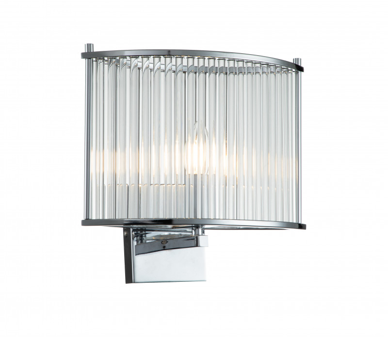 Настенный светильник 155*300*270 мм, 1*E14 хром Indigo Corsetto V000078, 12003/1W Chrome
