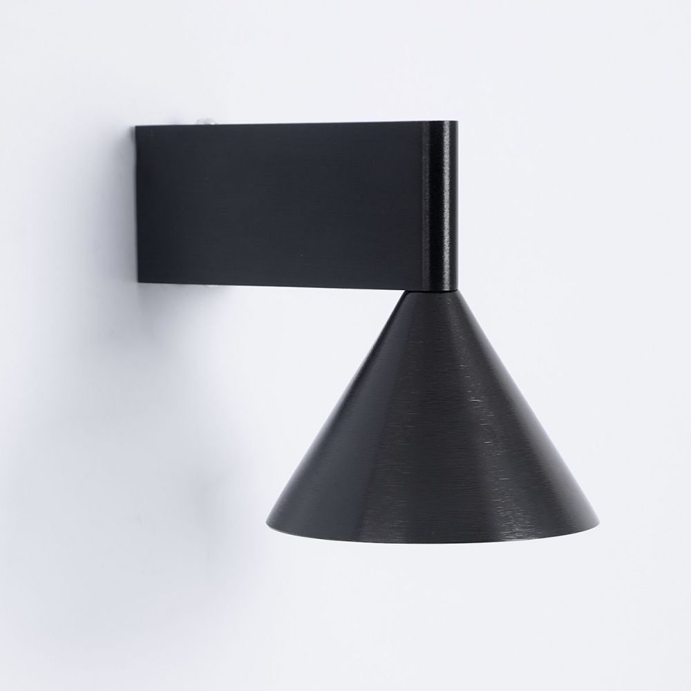 Бра 12 см, 5W, 4000K, Lussole LSP-4036, черный