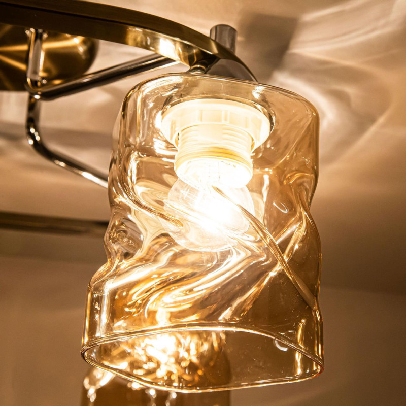 Потолочная люстра Citilux Плутон CL170142, бронза