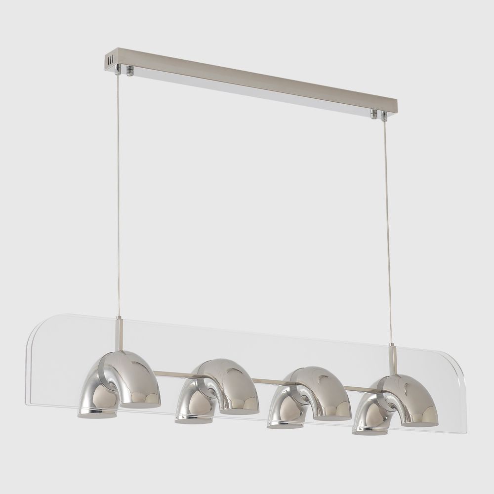 Светильник подвесной 94*25,2*16-220 см, *LED*48W, 4000K, Crystal Lux Element ELEMENT SP48W LED CHROME, Хром