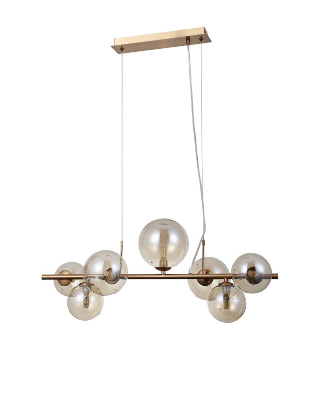 Подвесная люстра 70,8*31*150 см, Moderli  V10789-7P