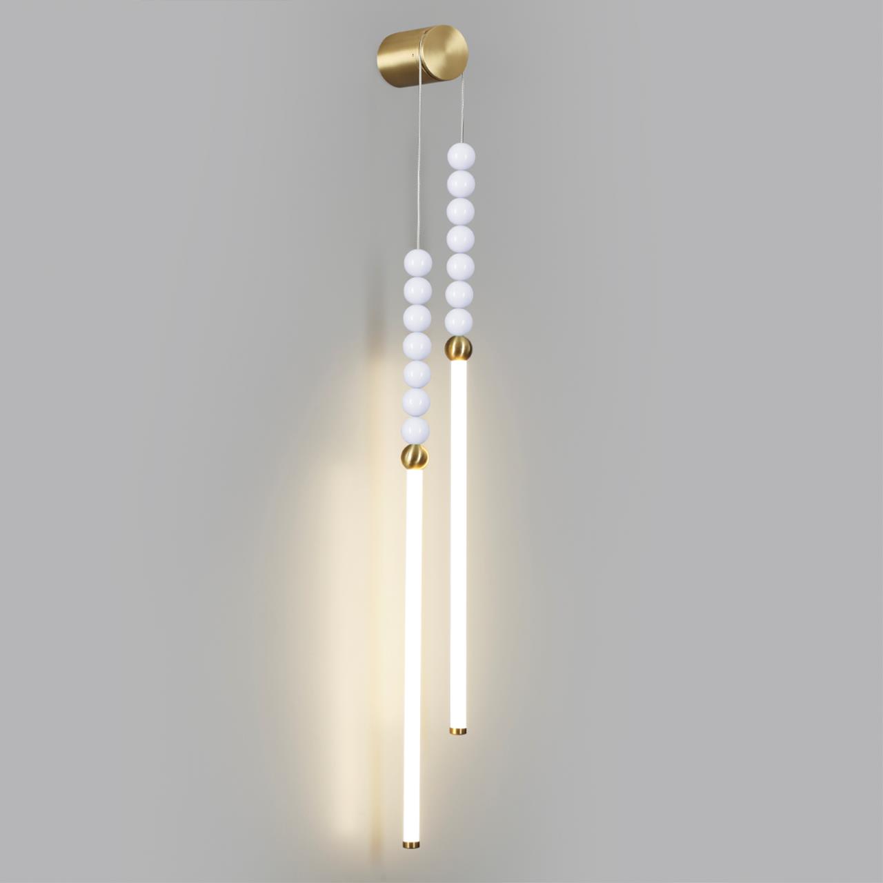 Бра 8*95 см, 1 LED*16W, 3000 К, Odeon Light Monella, античная бронза 6639/16WL