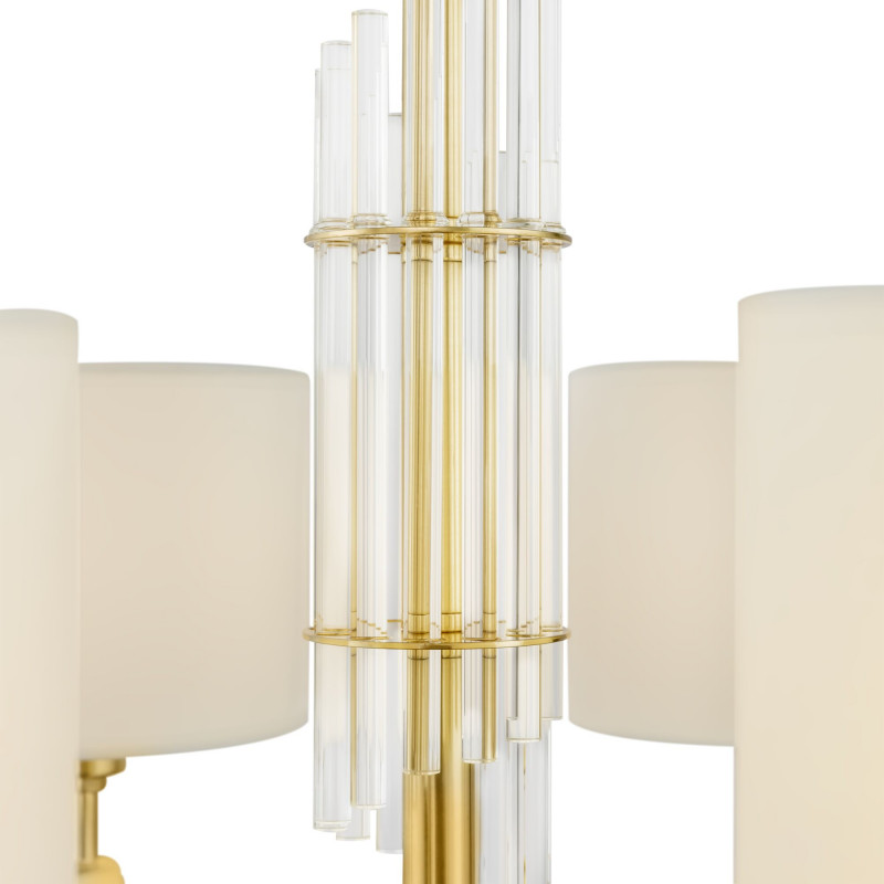Подвесная люстра Maytoni Alloro MOD088PL-06BS, диаметр 68 см, латунь