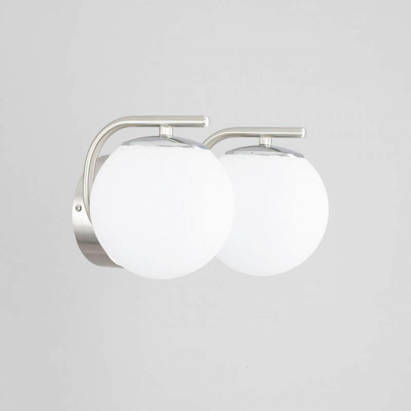 Бра 32*16 см, LED*24 W, 3000-5500 К, Матовый хром Citilux Адам CL228B321