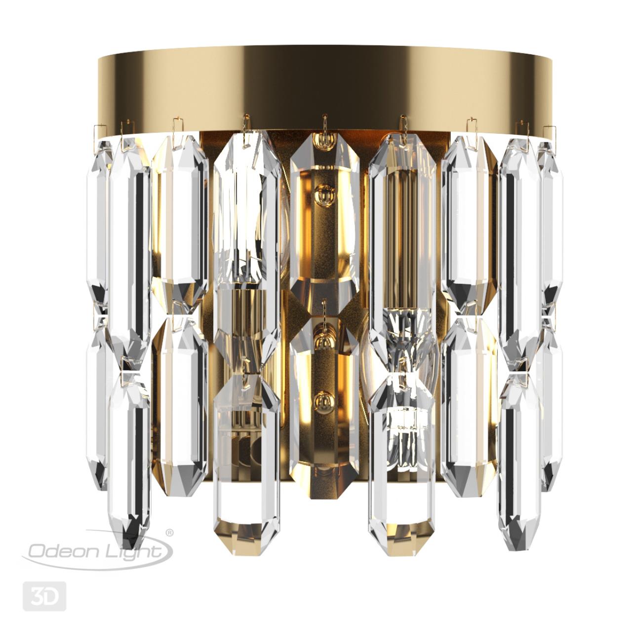 Настенный светильник Odeon Light Dakisa 4986/2W Золото