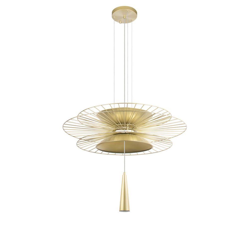 Подвесной светильник *60*100 см, 1*GU10*40W, Loft It Star 10141B/600 Gold, Золотой