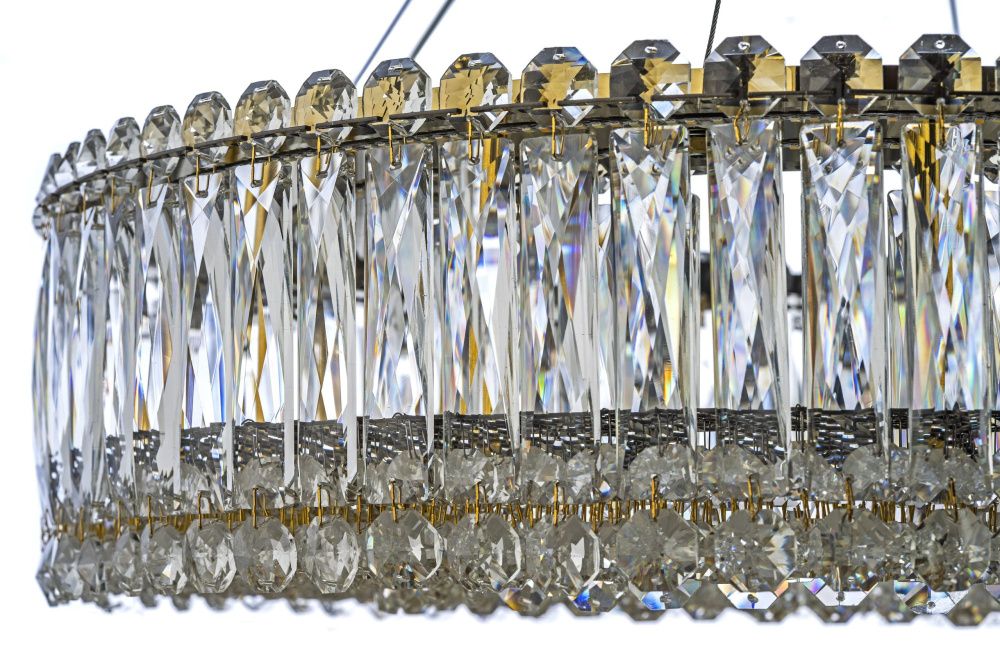 Люстра подвесная *60* см, Led лента*LED*66W, 3000/6500K, Dio D`arte Entratico Entratico L 1.5.60.100 G, золото