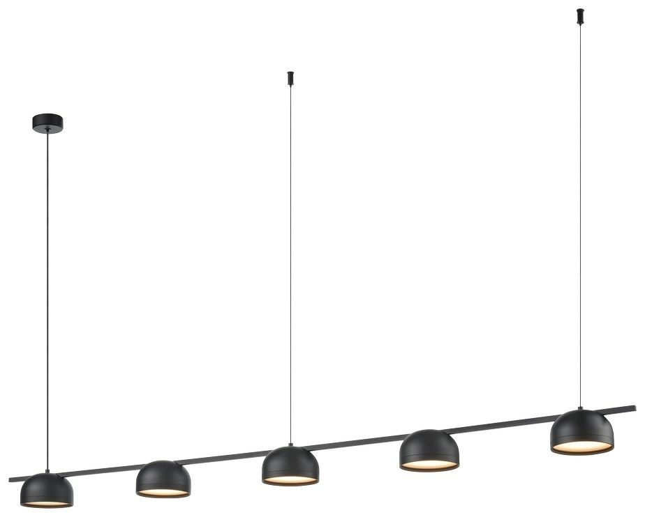 Подвесной светильник 140 см, 60W, 3000K, Velante 472-023-05, черный