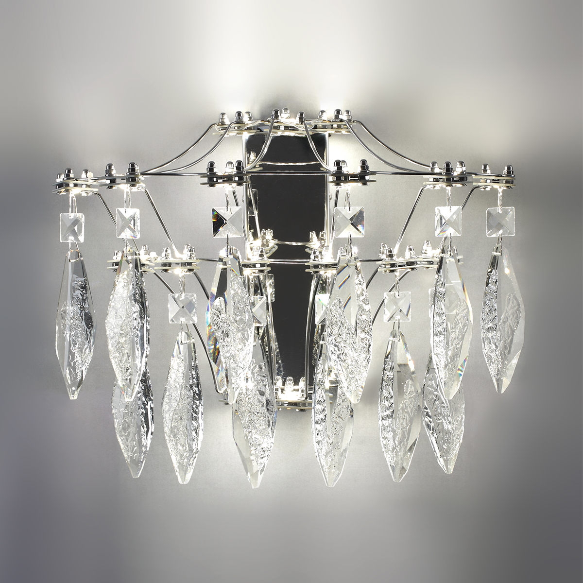 Бра 36*LED*25W, 4000К, 2250lm Odeon Light Flamenco 6699/25WL, хром